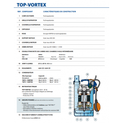 Pompe Pedrollo Top 2 Vortex GM