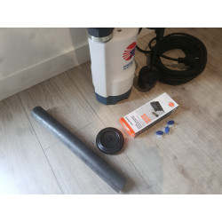 Joint passe paroi et raccord électrique IP68