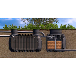 Filtre compact Graf easyRock de 4 à 6 EH, sortie basse