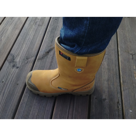 Bottes de sécurité cuir mixte HERACLES S3