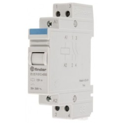 Relais industriel Finder 12 V/DC - 220V/ 20 A - 2 NO