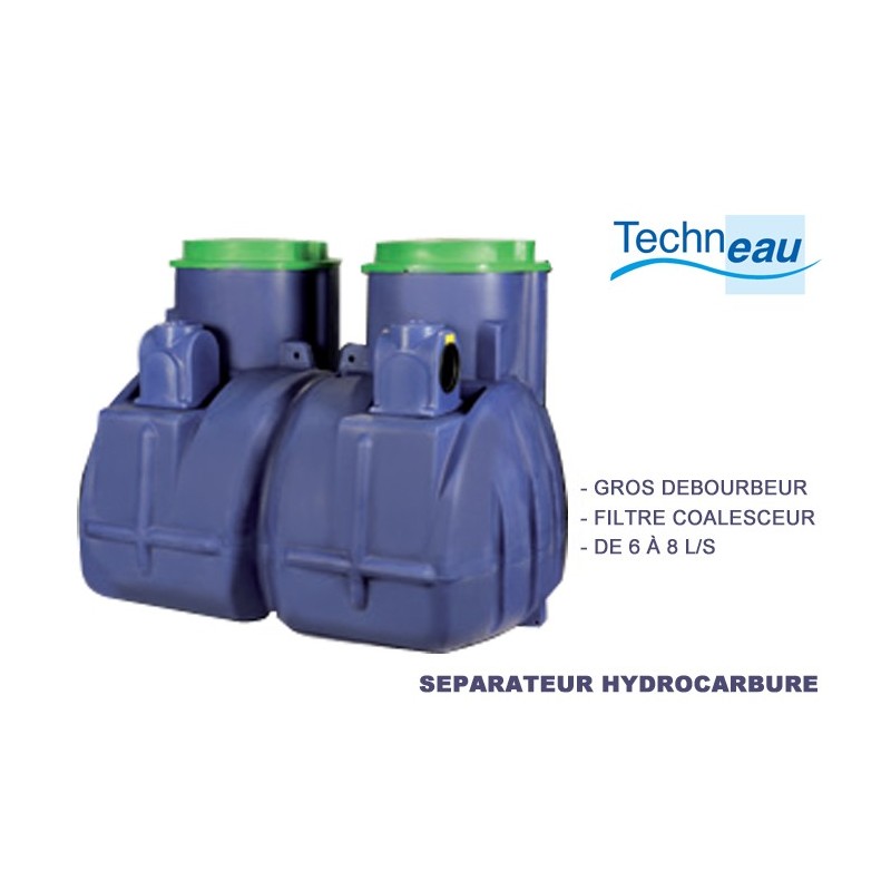 Débourbeur / séparateur 8 l/s Débourbeur / séparateur 8 l/s