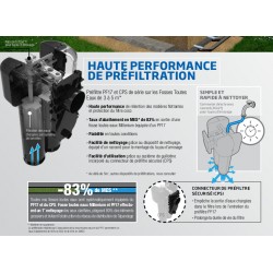PRÉFILTRE à LAMELLES PF17+CPS pour fosse