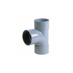 T diam 100 mm Femelle / Femelle / Femelle