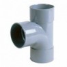 T diam 100 mm Femelle / Femelle / Femelle