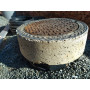 Couronne béton + tampon hydraulique fonte D400