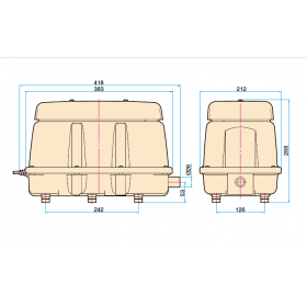 Compresseur à pistons NITTO MEDO LAM-200