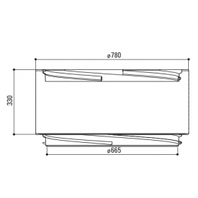 Rehausse Sebico fan H300