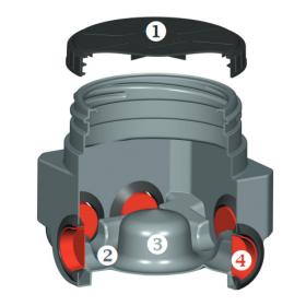 Regard de répartition / bouclage SEBICO à boule