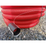 Gaine fourreau TPC 40 mm rouge 25 m